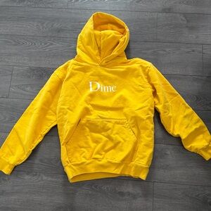 Dime MTL printed logo hoodie size Large